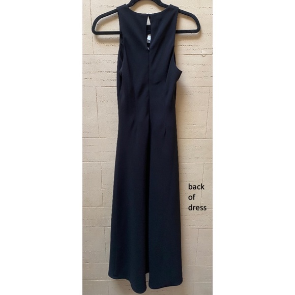 J.Crew NWT Long A-line Dress in Drapey Crepe - Picture 5 of 9